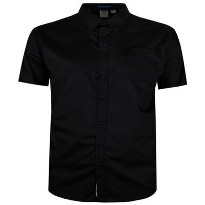 DUKE AERON PLAIN S/S SHIRT-shirts casual & business-KINGSIZE BIG & TALL