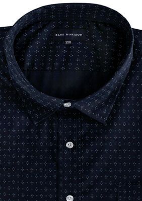 BLUE HORIZON 84 DIA S/S SHIRT-shirts casual & business-KINGSIZE BIG & TALL