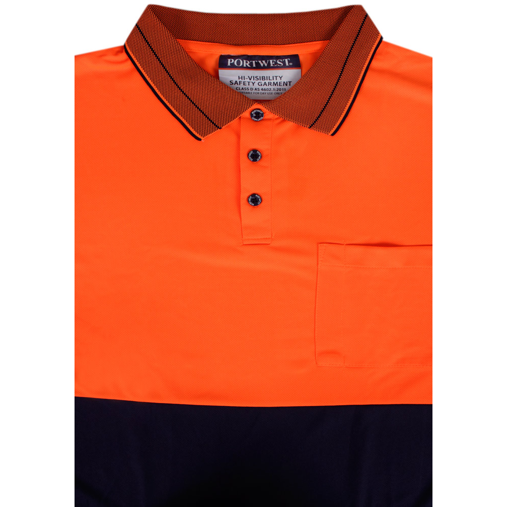 PRIME MOVER HI VIS S/S POLO 