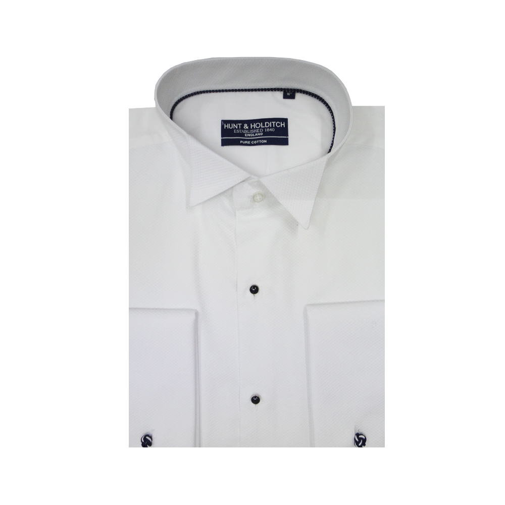 HUNT & HOLDITCH RITZ WING COLLAR TALL SHIRT