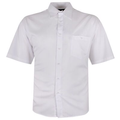 CIPOLLINI PLAIN S/S SHIRT-new arrivals-KINGSIZE BIG & TALL