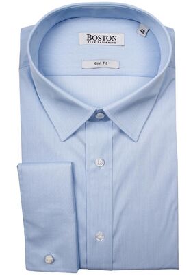 BOSTON LIBERTY FRENCH CUFF C/A SHIRT-shirts casual & business-KINGSIZE BIG & TALL