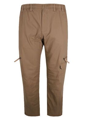 BRONCO ELASTIC WAIST CARGO TROUSER-big mens basics-KINGSIZE BIG & TALL