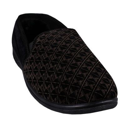 ZEDZ KEVIN VELOUR SLIPPER-new arrivals-KINGSIZE BIG & TALL