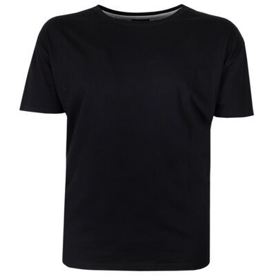 BRONCO PLAIN T-SHIRT -big mens basics-KINGSIZE BIG & TALL