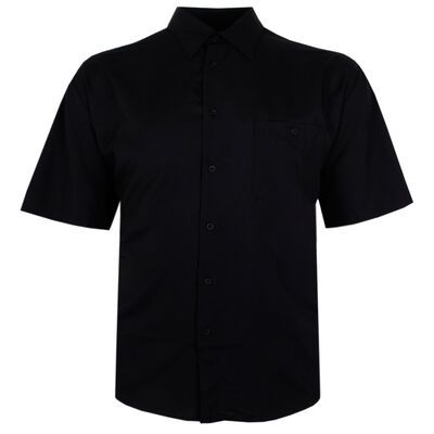 CIPOLLINI PLAIN S/S SHIRT-new arrivals-KINGSIZE BIG & TALL