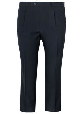 CITY CLUB DIPLOMAT FLEXI WAIST TROUSER-big mens basics-KINGSIZE BIG & TALL