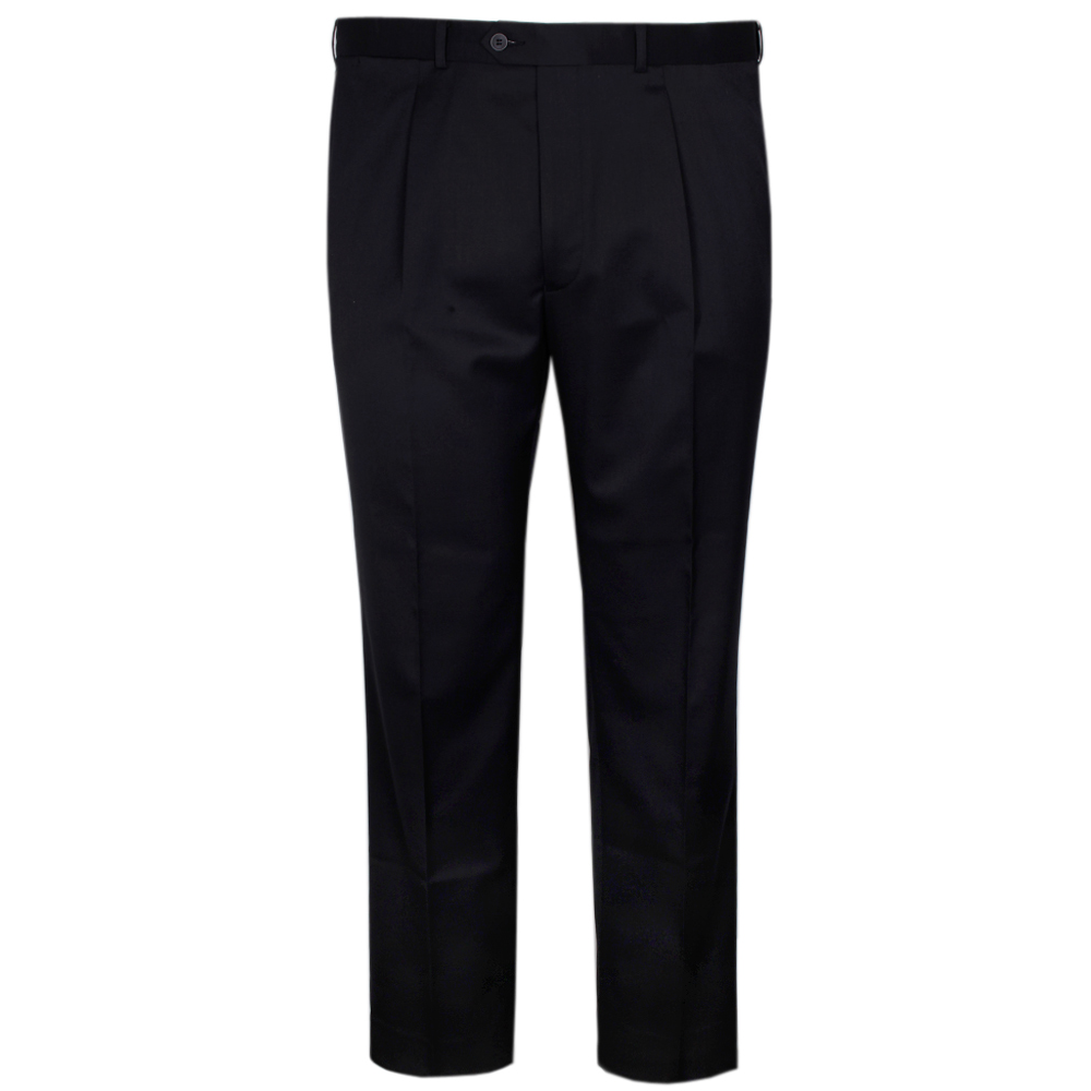 CITYCLUB  POLY/WOOL PLEAT STRETCH TROUSER