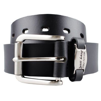 M&C AGENCIES PEWTER BUCKLE 38MM BELT-sale clearance-KINGSIZE BIG & TALL