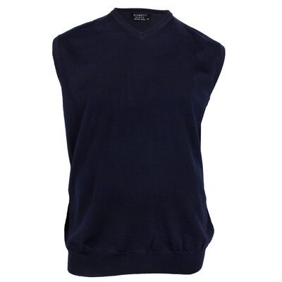 ANSETT MERINO VEST-knitwear-KINGSIZE BIG & TALL