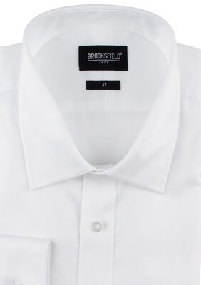 BROOKSFIELD HERO TWILL L/S SHIRT-shirts casual & business-KINGSIZE BIG & TALL