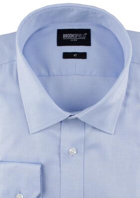 BROOKSFIELD OXFORD L/S SHIRT-shirts casual & business-KINGSIZE BIG & TALL