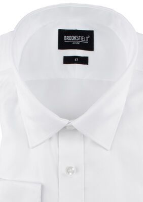 BROOKSFIELD OXFORD L/S SHIRT-shirts casual & business-KINGSIZE BIG & TALL