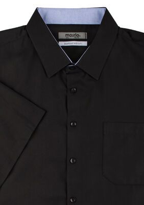 MAURIO PLAIN BAMBOO S/S SHIRT-shirts casual & business-KINGSIZE BIG & TALL