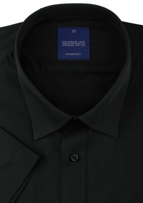 GLOWEAVE PLAIN POPLIN S/S SHIRT-big mens basics-KINGSIZE BIG & TALL