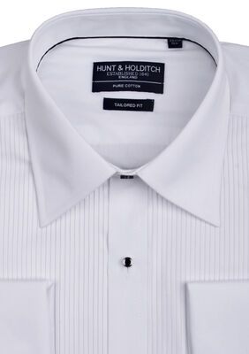 HUNT & HOLDITCH MAYFAIR TAILORED FIT SHIRT-shirts casual & business-KINGSIZE BIG & TALL