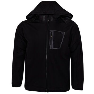 KAM SOFT SHELL WATER RESISTANT JACKET-new arrivals-KINGSIZE BIG & TALL