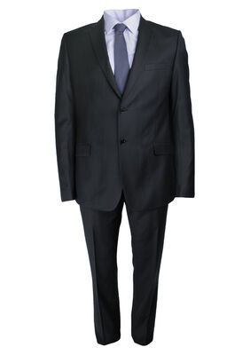 GEOFFREY BEENE SELF CHECK SUIT-sale clearance-KINGSIZE BIG & TALL