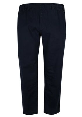 BRONCO ELASTIC WAIST PLAIN TROUSER-big mens basics-KINGSIZE BIG & TALL