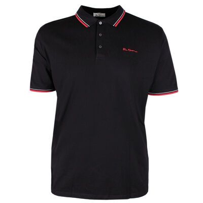 BEN SHERMAN TIP POLO-polos-KINGSIZE BIG & TALL