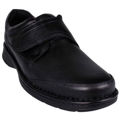 SLATTERS AXEASE VELCRO COMFORT SOLE SHOE-footwear-KINGSIZE BIG & TALL