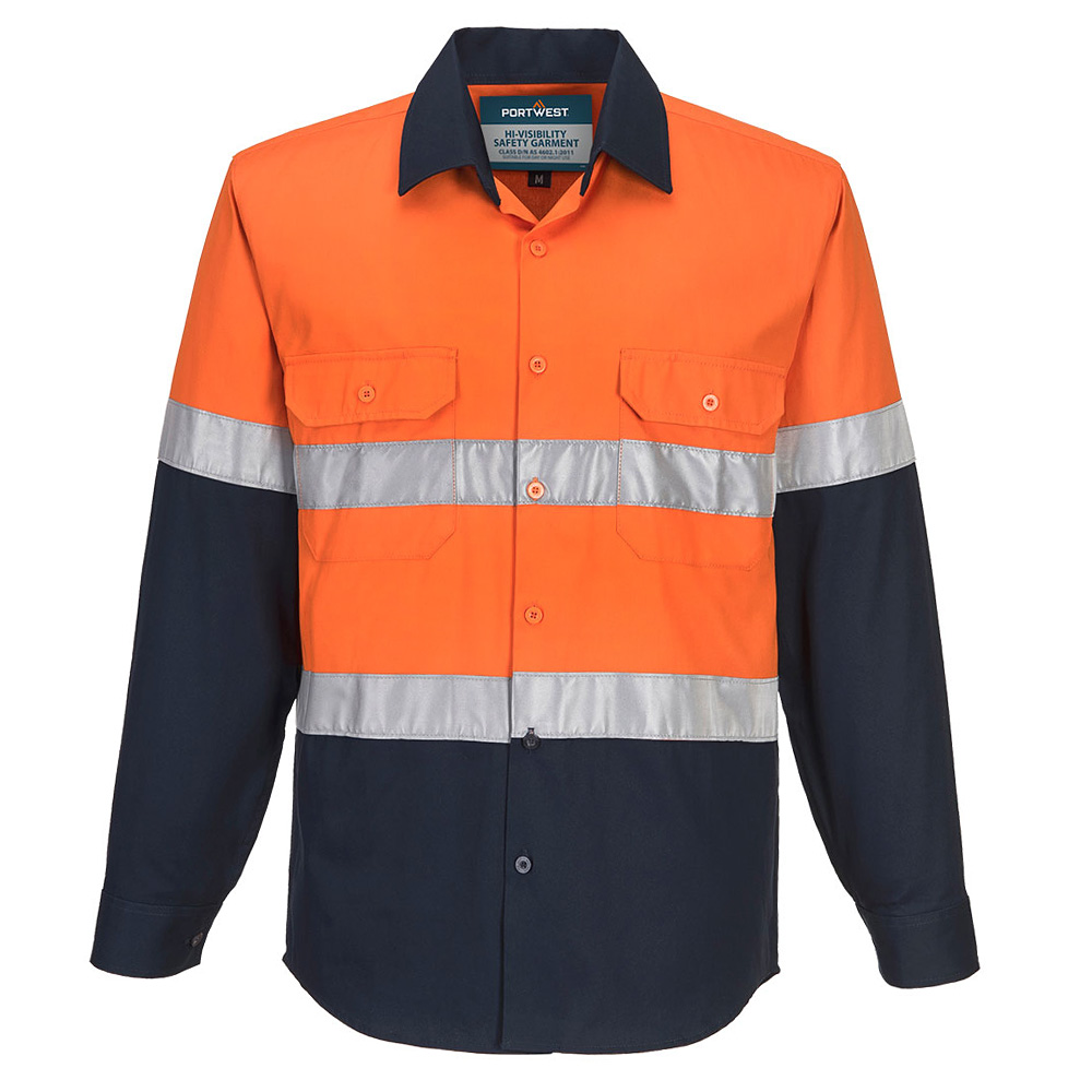PRIME MOVER 101 HI-VIS L/S SHIRT