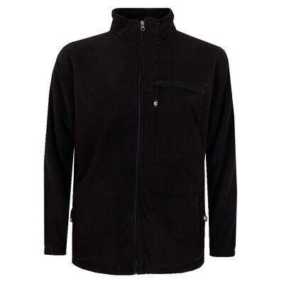 KAM POLAR FLEECE JACKET-fleecy tops & hoodies-KINGSIZE BIG & TALL