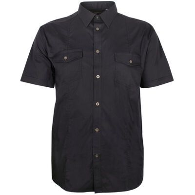 KAM RETRO STRETCH S/S SHIRT-shirts casual & business-KINGSIZE BIG & TALL