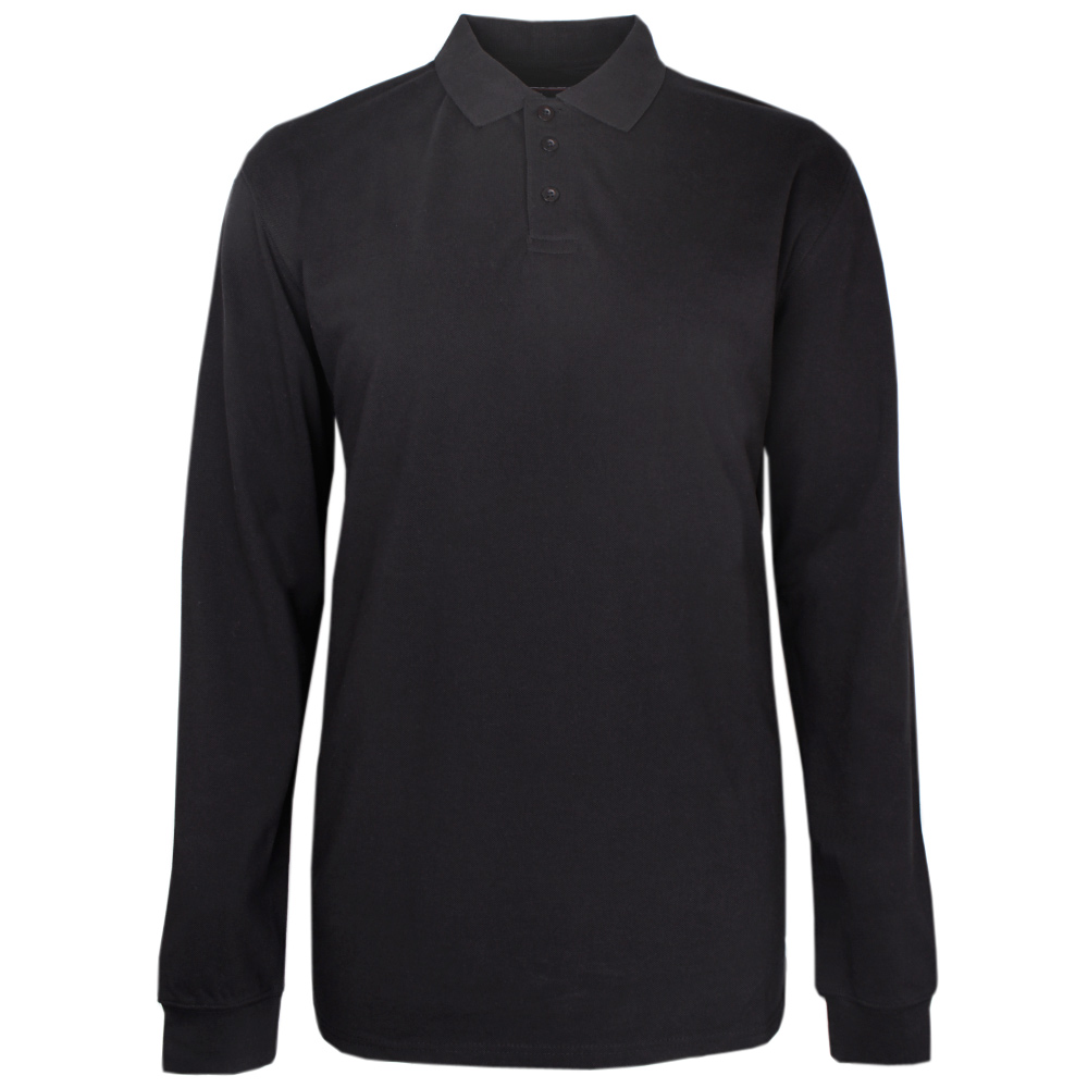 KAM TALL LONG SLEEVE POLO - ON SALE DISCOUNTED BIG SIZE MENS POLO ...