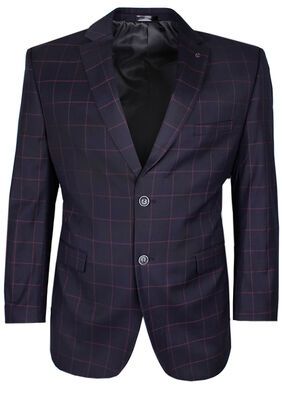 OLIVER CHECK SPORTSCOAT-sports coats-KINGSIZE BIG & TALL