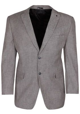 OLIVER TALL FAWN LINEN SPORTCOAT-tall range-KINGSIZE BIG & TALL