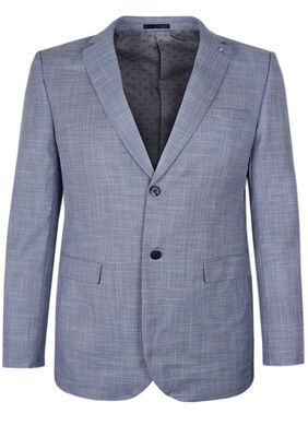 OLIVER TEXTURED DETAIL SPORTCOAT-sports coats-KINGSIZE BIG & TALL