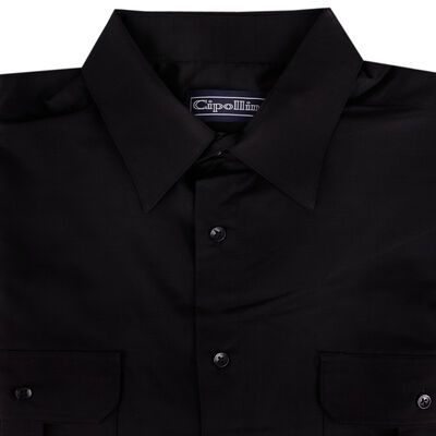 CIPOLLINI DOUBLE POCKET S/S SHIRT-shirts casual & business-KINGSIZE BIG & TALL