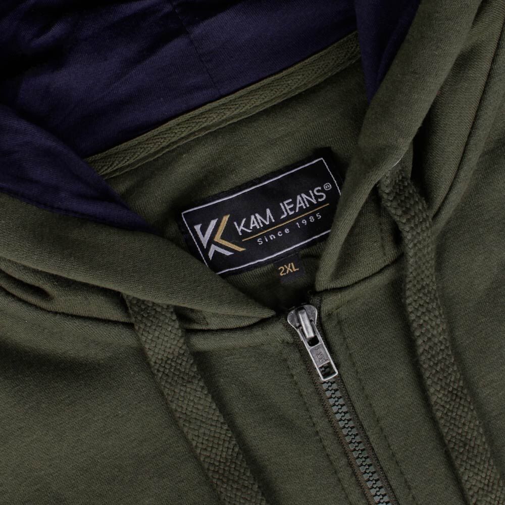 KAM PLAIN HOODY KAM JEANS BSR BIG MENS CLOTHING ESSENTIALS FASHION