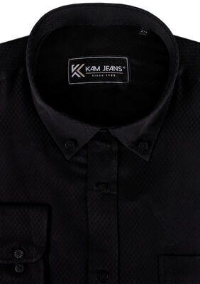 KAM ELF PATTERN L/S SHIRT -shirts casual & business-KINGSIZE BIG & TALL