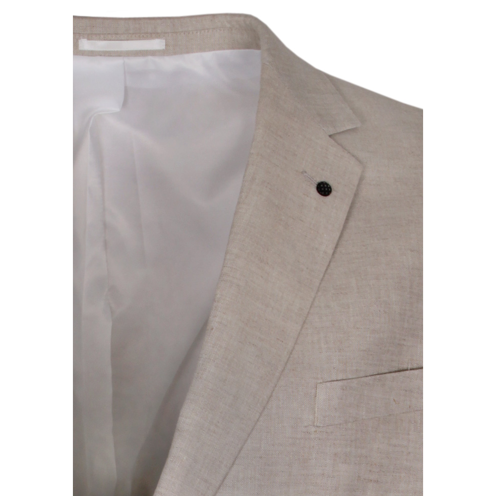 DANIEL HECHTER SHAPE LINEN COAT BIG SIZE SUIT SEPARATES EXTRA LARGE SUITS TALL SIZE SUITS