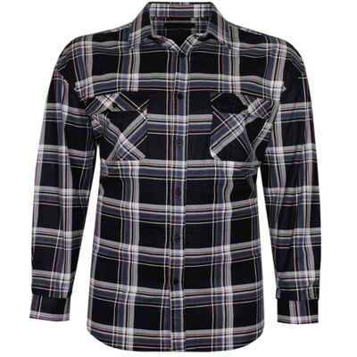 RITE MATE QUILTED FLANNEL SHIRT-sale clearance-KINGSIZE BIG & TALL