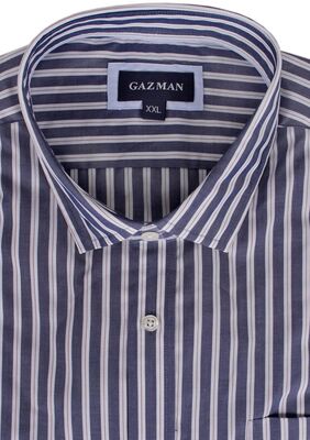 GAZMAN BENGAL STRIPE L/S SHIRT -shirts casual & business-KINGSIZE BIG & TALL