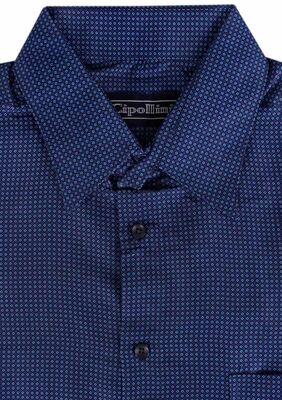 CIPOLLINI MICRO DOT S/S SHIRT -shirts casual & business-KINGSIZE BIG & TALL
