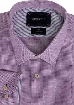 BROOKSFIELD TALL MICRO WOVEN L/S SHIRT -tall range-KINGSIZE BIG & TALL