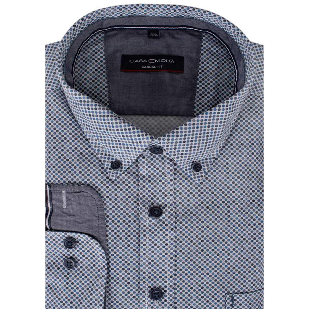 CASA MODA FULL DOT L/S SHIRT 