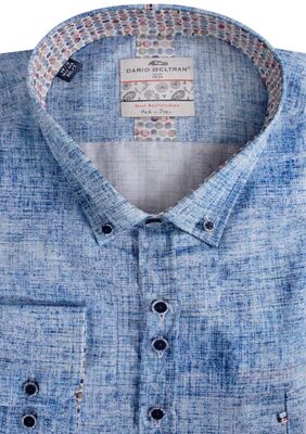 DARIO BELTRAN GISTAIN L/S SHIRT-shirts casual & business-KINGSIZE BIG & TALL