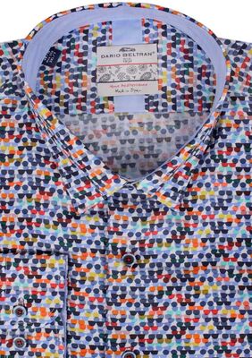 DARIO BELTRAN SUNGLASSES L/S SHIRT -shirts casual & business-KINGSIZE BIG & TALL
