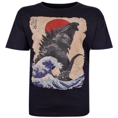 BRONCO GODZILLA T-SHIRT-new arrivals-KINGSIZE BIG & TALL