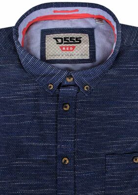 DUKE HOVE TEXTURED S/S SHIRT -shirts casual & business-KINGSIZE BIG & TALL