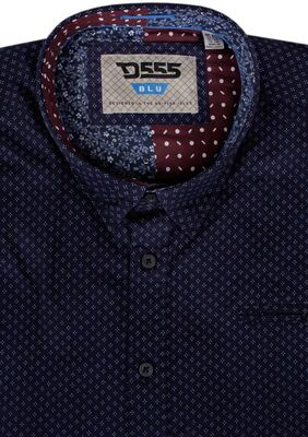 DUKE MICRO SPARKLE S/S SHIRT-shirts casual & business-KINGSIZE BIG & TALL