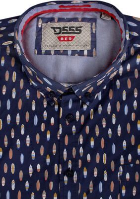 DUKE HACKFORD SURBOARD S/S SHIRT -shirts casual & business-KINGSIZE BIG & TALL