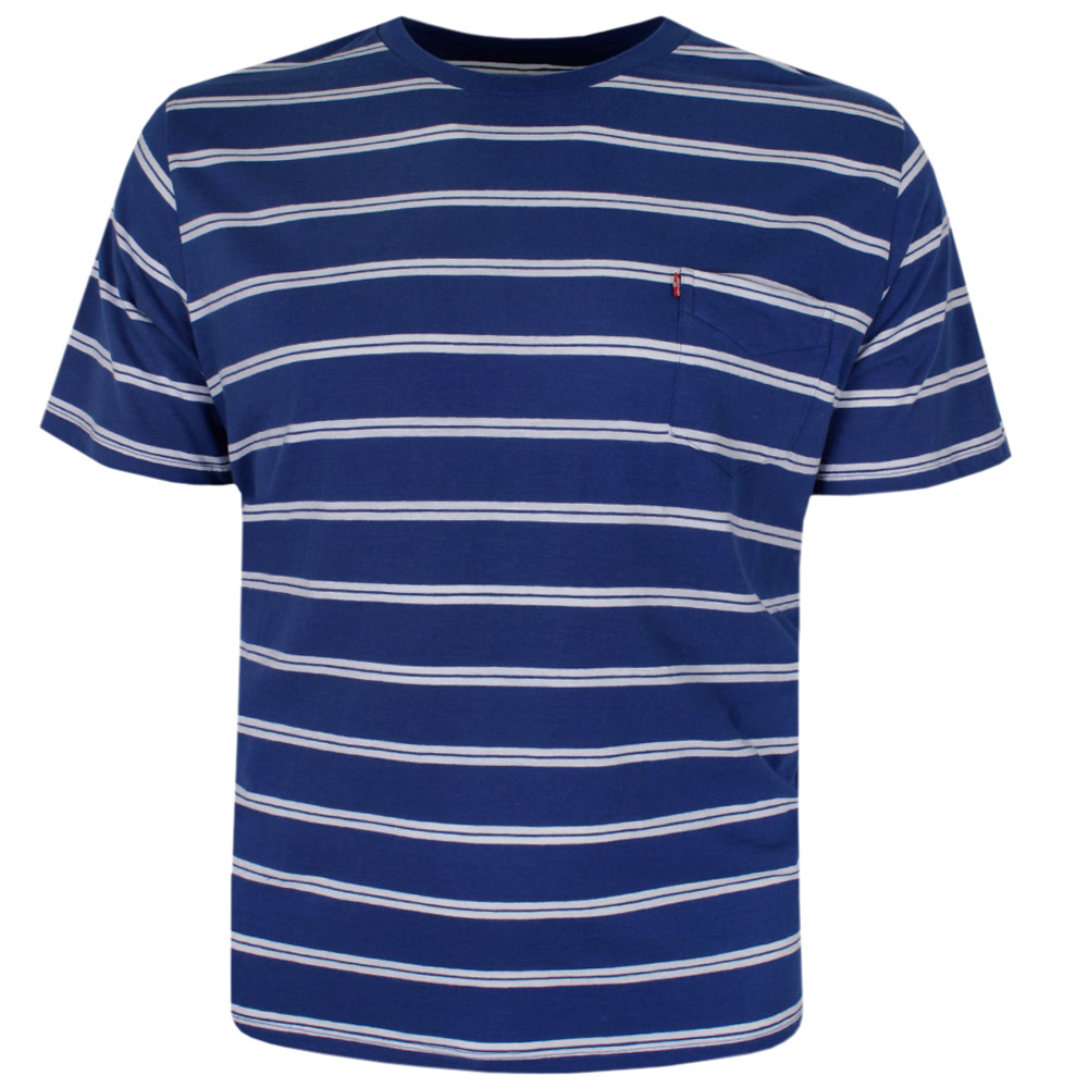 LEVI STRIPED POCKET T-SHIRT 