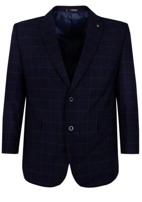 OLIVER FINE CHECK SPORTCOAT-tall range-KINGSIZE BIG & TALL