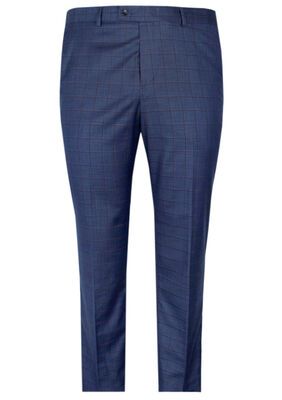 OLIVER OLLIE 27903 CHECK TROUSER-tall range-KINGSIZE BIG & TALL